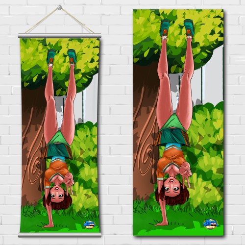 Sophie handstand banner